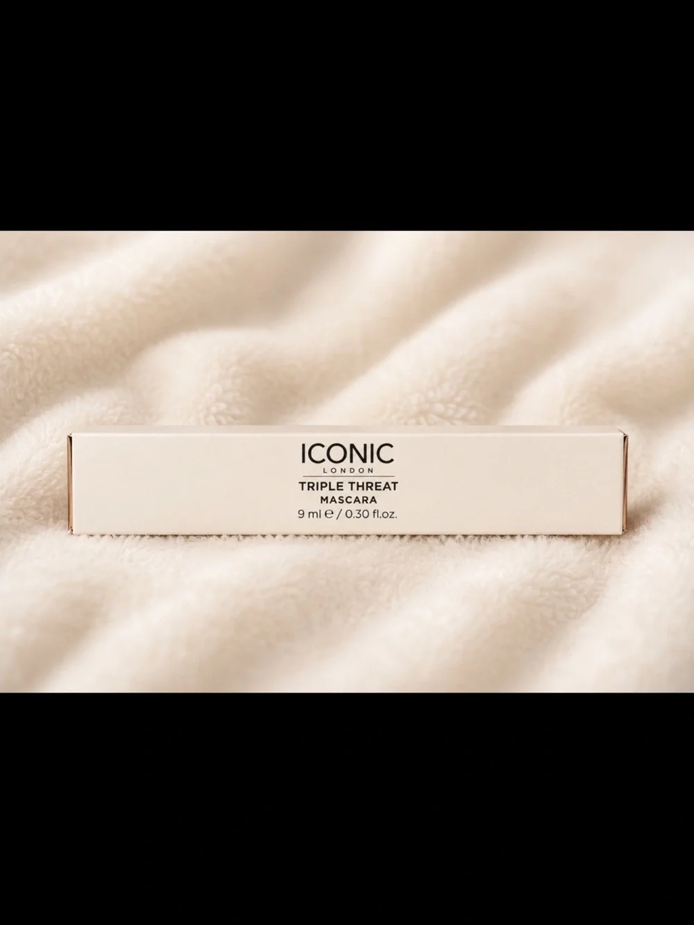 Brand new full size ICONIC London Triple Threat Mascara Brown 9ml